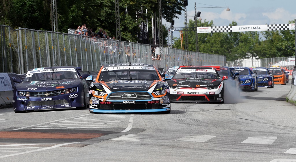 Kasper H. Jensen var foran fra start til slut
(Foto: Motorsporten.dk)